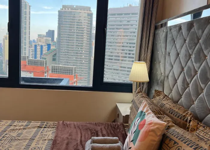 Near Airport Air Residences Makati With Netflix Fast Wifi One Bedroom Apartment *