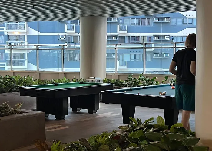 Near Airport Air Residences Makati With Netflix Fast Wifi One Bedroom *