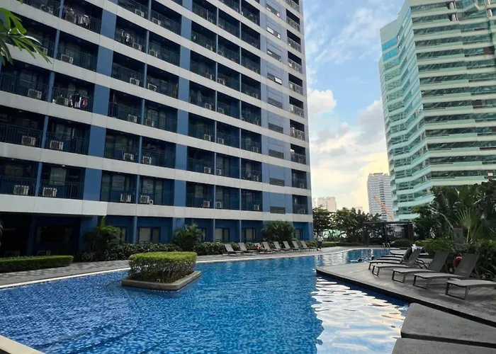 Apartment Near Airport Air Residences Makati With Netflix Fast Wifi One Bedroom
